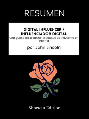 cover image of RESUMEN--Digital Influencer / Influenciador digital